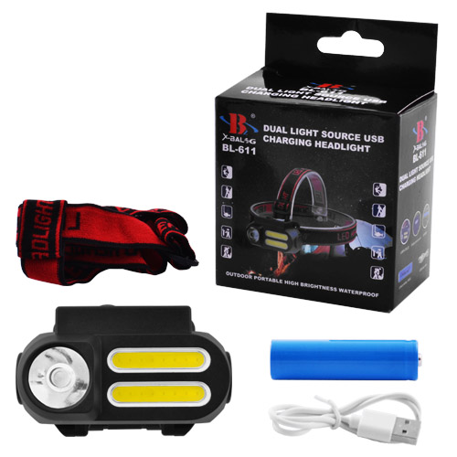 ˳���� �������� NF-1804/611-1LM+2COB, 1x18650, �� microUSB