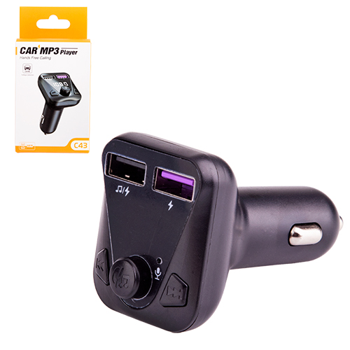 ��������� FM 5�1 C43 12-24v 2USB 5V-3.1A Type C 5V-3.1A 3in1