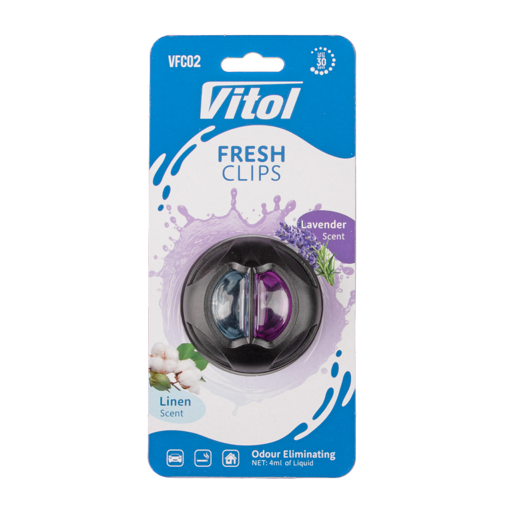 �������� ������ Vitol Fresh Clips Linen +Lavender
