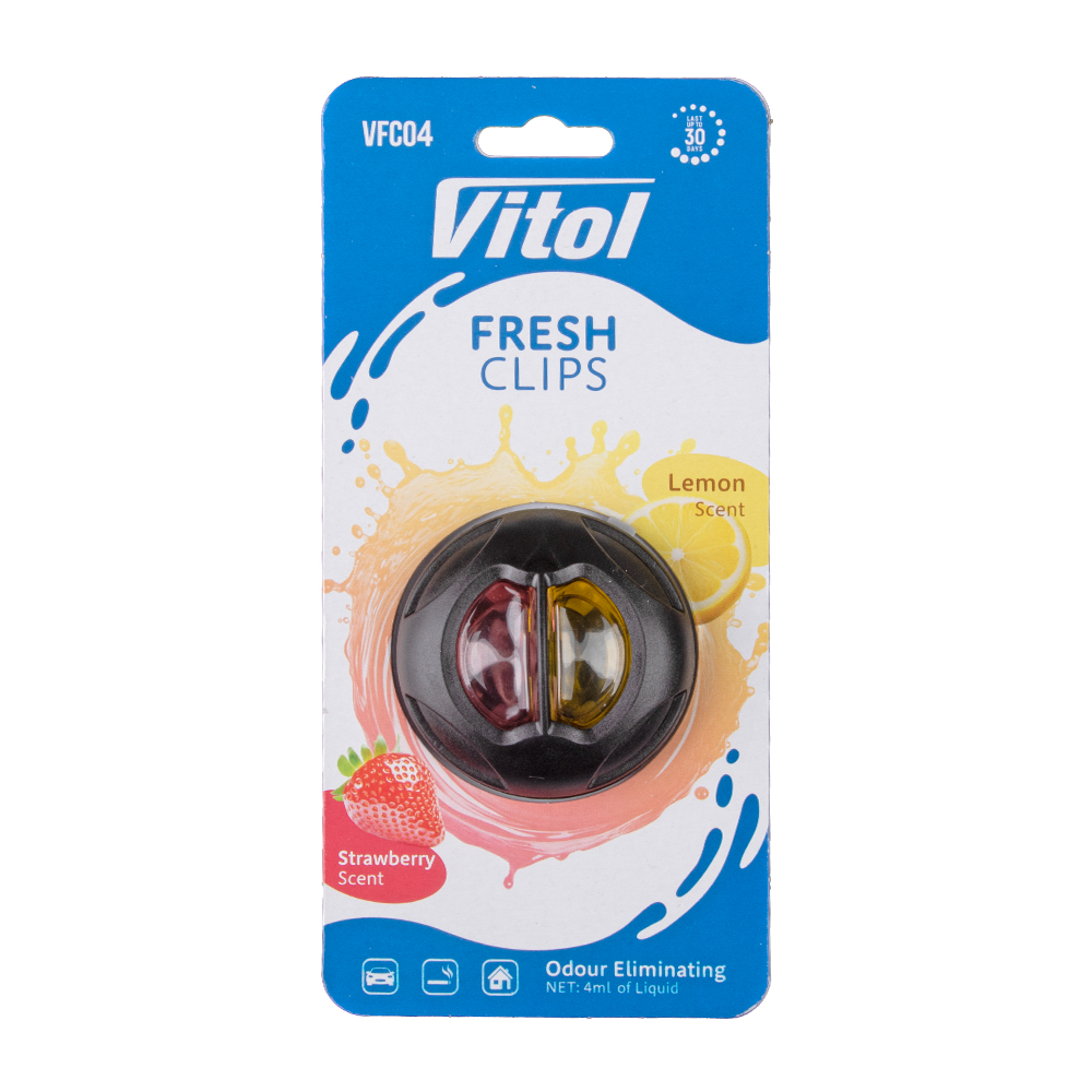 �������� ������ Vitol Fresh Clips Strawberry+Lemon