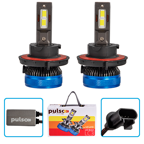 ����� PULSO LC3-H13-H/L/LED-chips 3570 CSP/9-30V/2*65W/13000Lm/6000k