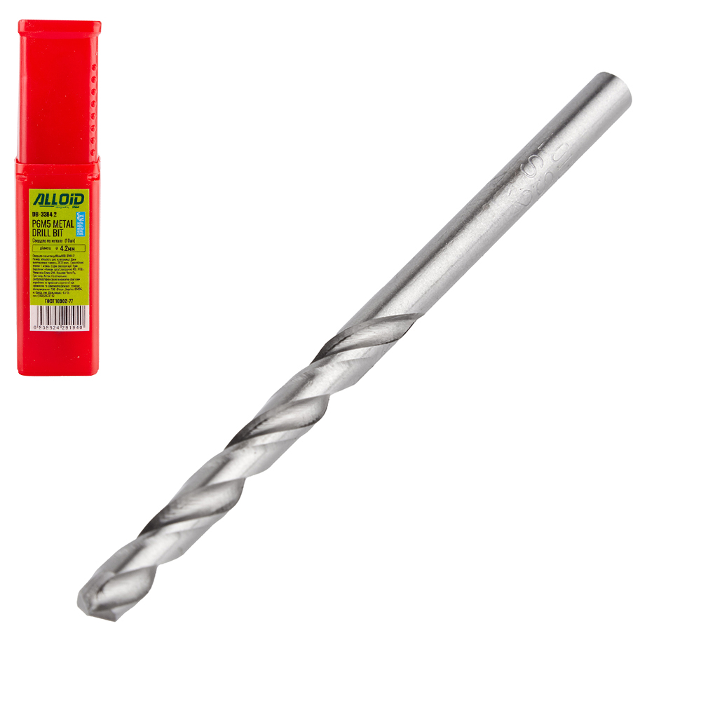 ������� �� ������ 4,2�� DIN338 Alloid