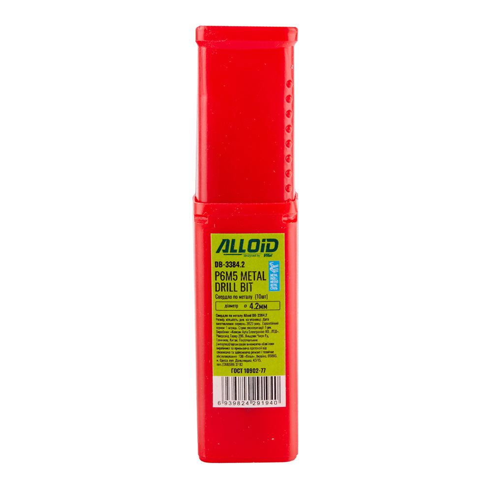 ������� �� ������ 4,2�� DIN338 Alloid