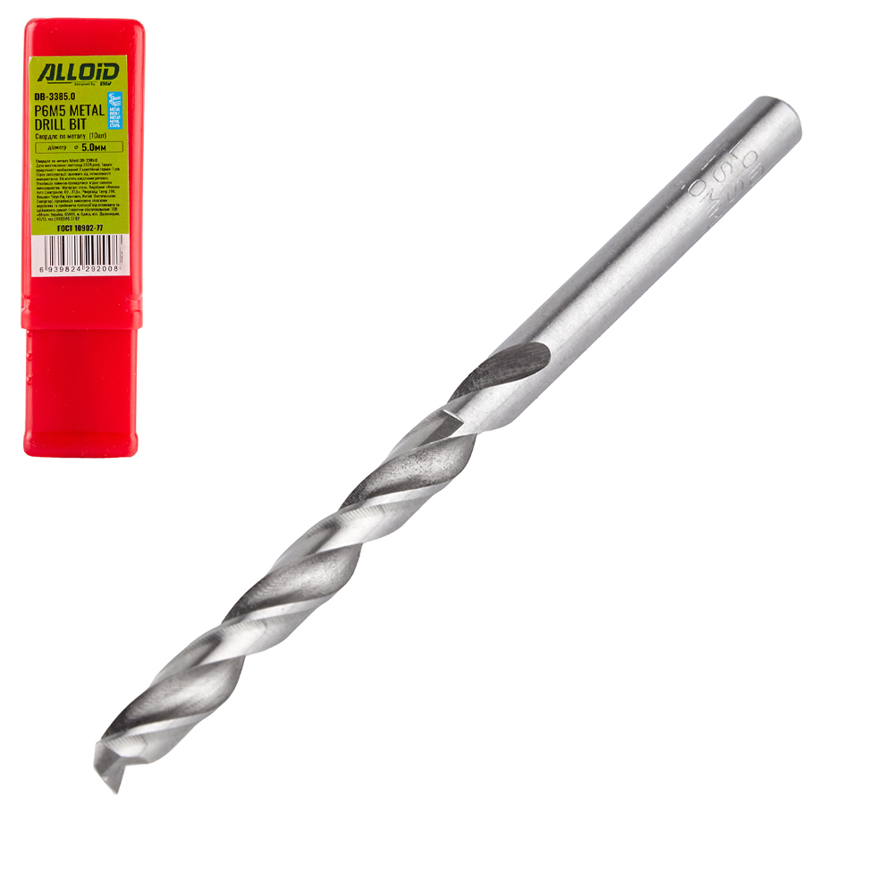 ������� �� ������ 5,0�� DIN338 Alloid