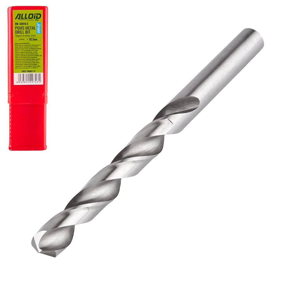 ������� �� ������ 10.5�� DIN338 Alloid