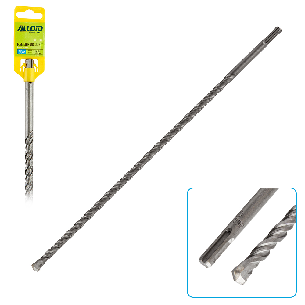 ��� �� ������ SDS-plus S4 12x450�� Alloid