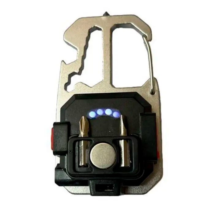 ˳���� MULTIFUNCTIONAL 5138/KL-535-COB ULTRA(white+yellow+red), multitool, Li-Ion ����������, ������, ������, ��������, �� Type-C