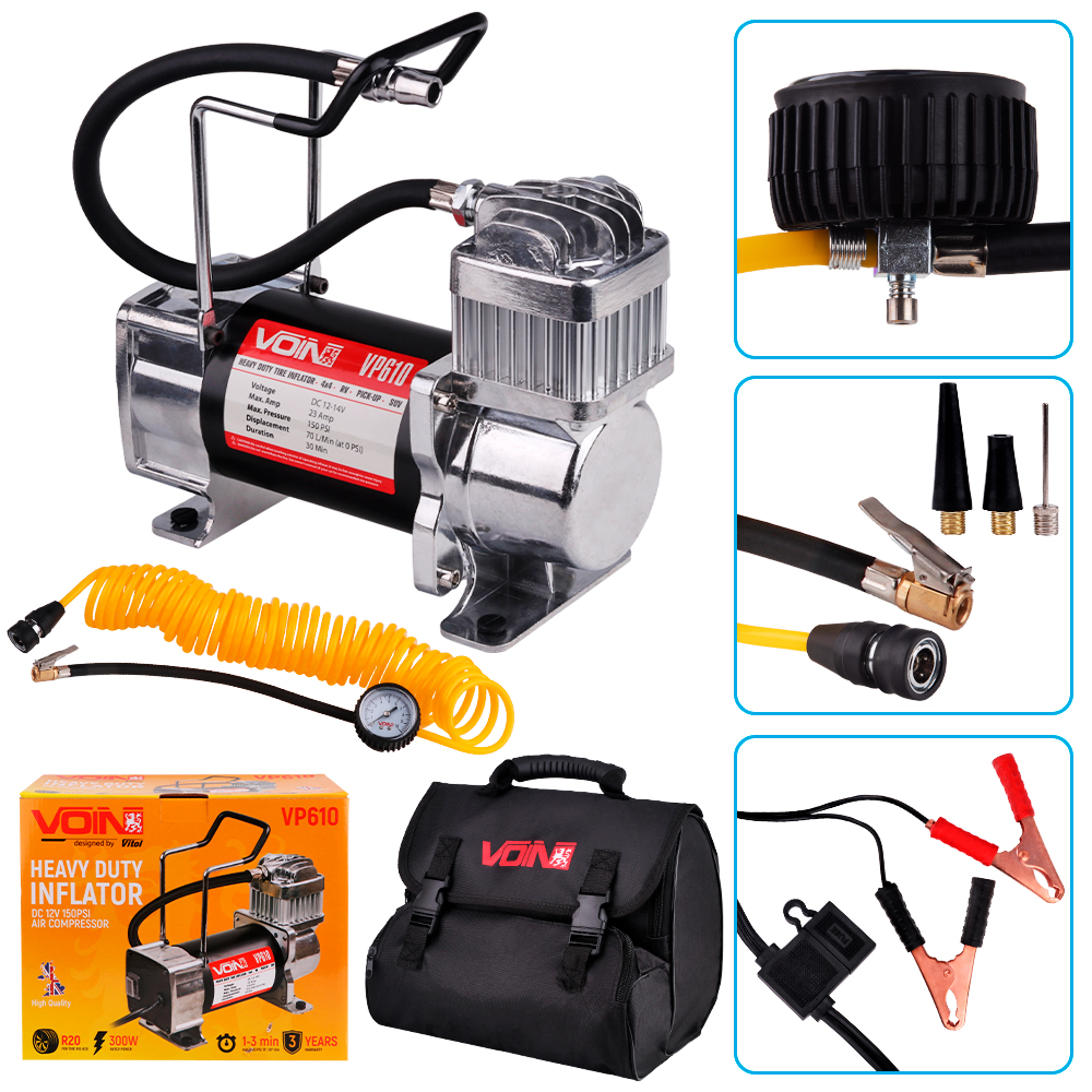 ��������� ������������ "VOIN" VP-610 150psi/23Amp/70�/�����