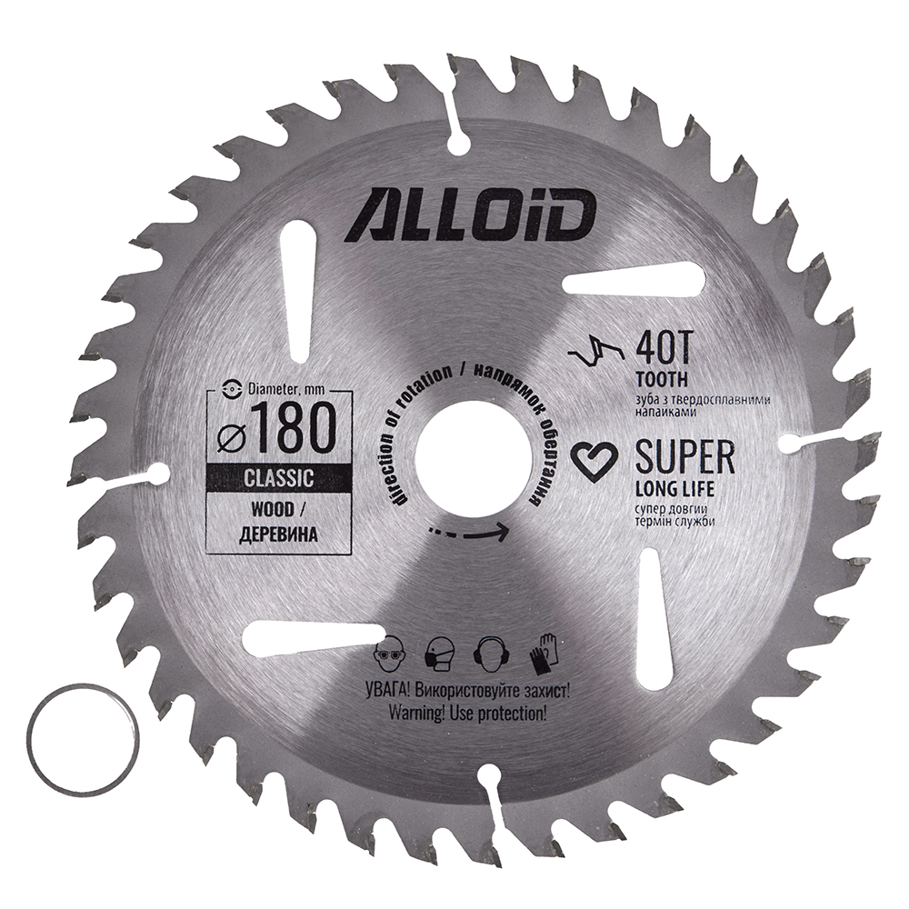 ���� ��������� �� ������ � ��������������� ��������� 180�25,4/22,2��, 40 ���� Alloid