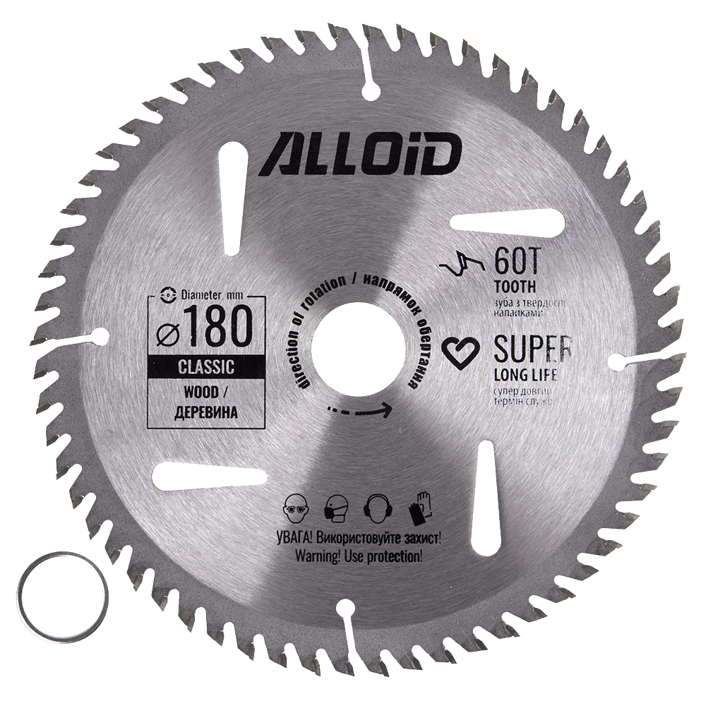 ���� ��������� �� ������ � ��������������� ��������� 180�25,4/22,2��, 60 ���� Alloid