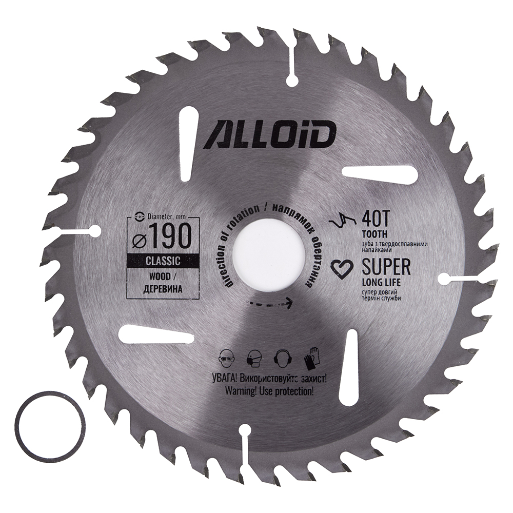 ���� ��������� �� ������ � ��������������� ��������� 190�30/25,4��, 40 ���� Alloid