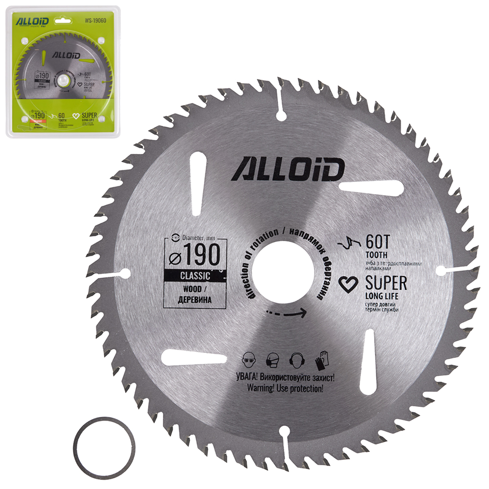 ���� ��������� �� ������ � ��������������� ��������� 190�30/25,4��, 60 ���� Alloid