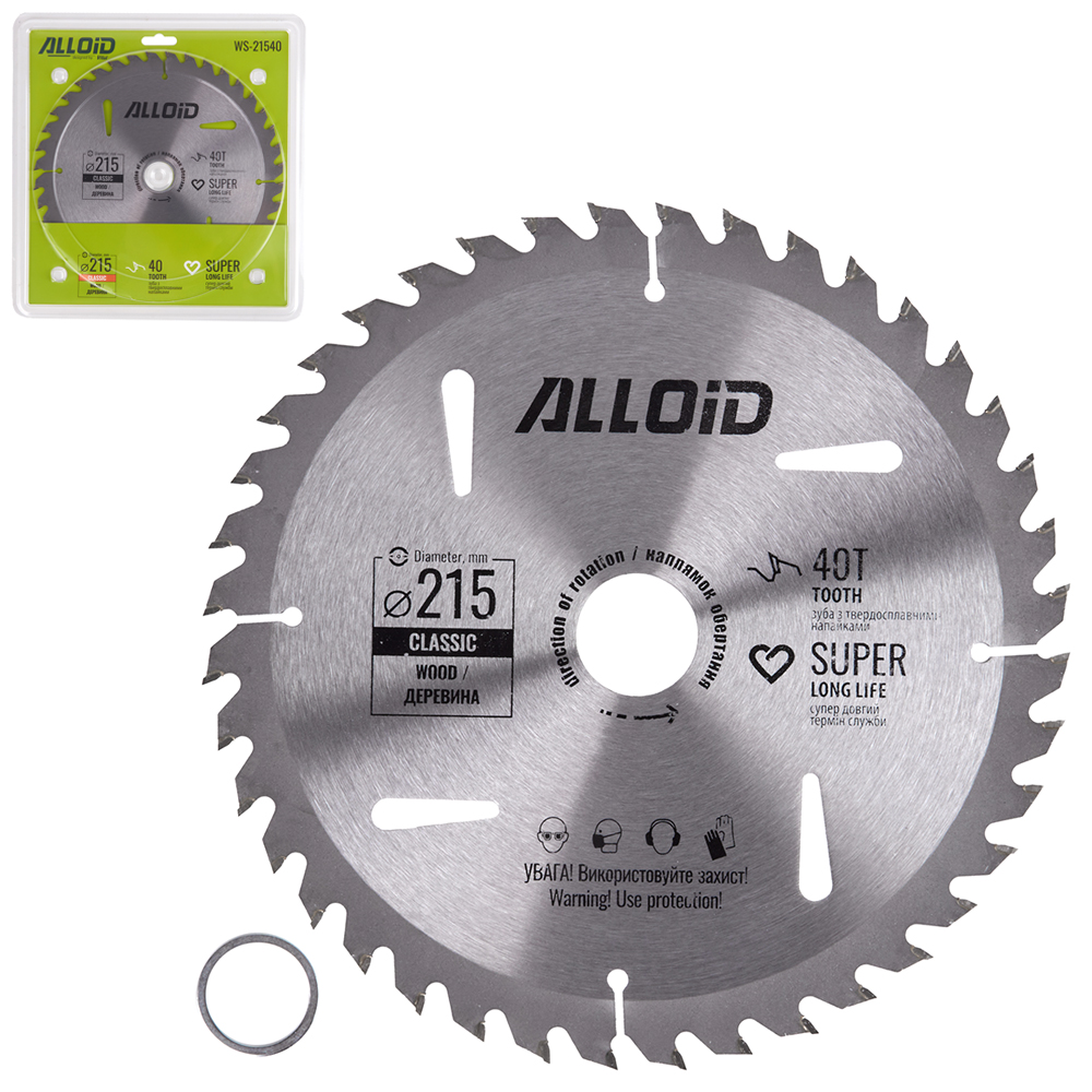 ���� ��������� �� ������ � ��������������� ��������� 215�30/25,4��, 40 ���� Alloid