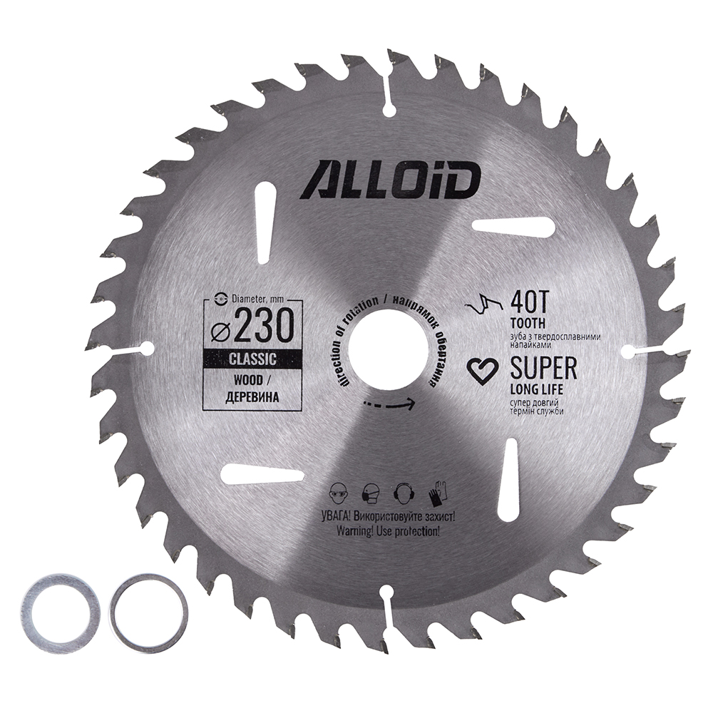 ���� ��������� �� ������ � ��������������� ��������� 230�30/25,4/22,2��, 40 ���� Alloid