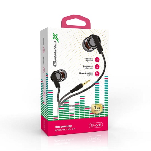 ��������� �������� � ��������� Grand-X EP-66B Black