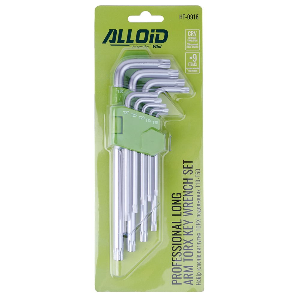 ���� ������ �������� TORX ���������� 9 ��. T10 -T50.  Alloid