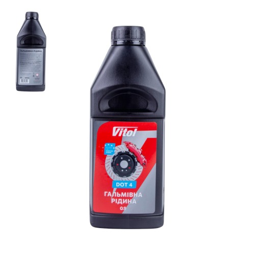 г���� �������� "DOT-4" �� VITOL (����: 0,9�; ��)