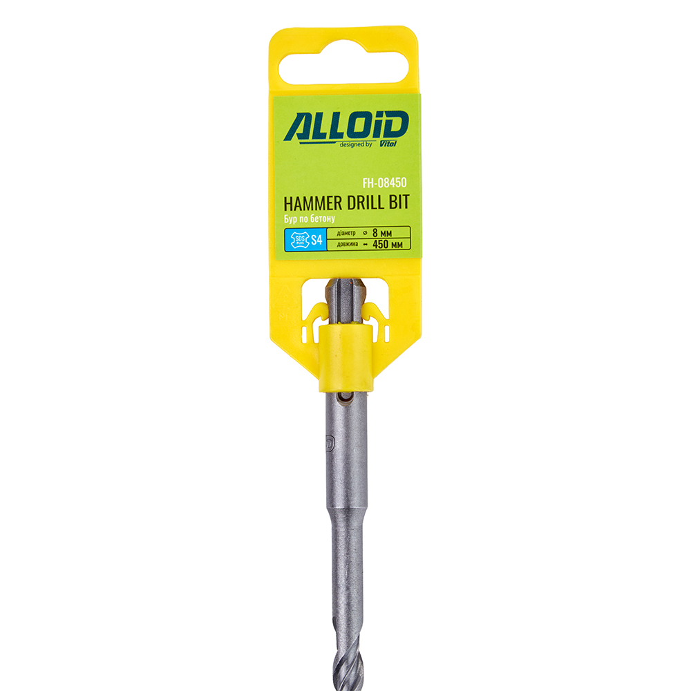 ��� �� ������ SDS-plus S4 8x450�� Alloid