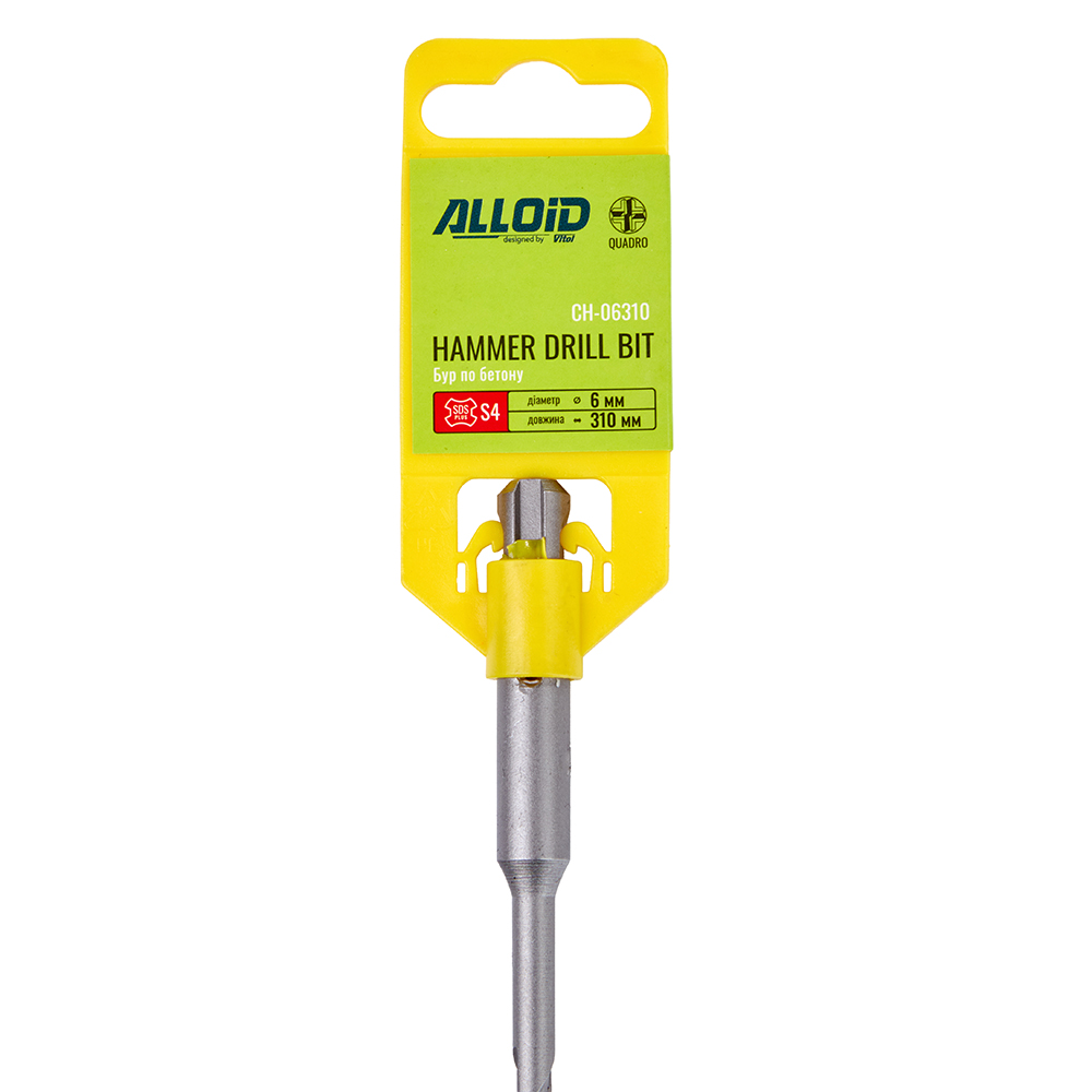 ��� �� ������ SDS-plus S4 QUADRO 6x310�� Alloid