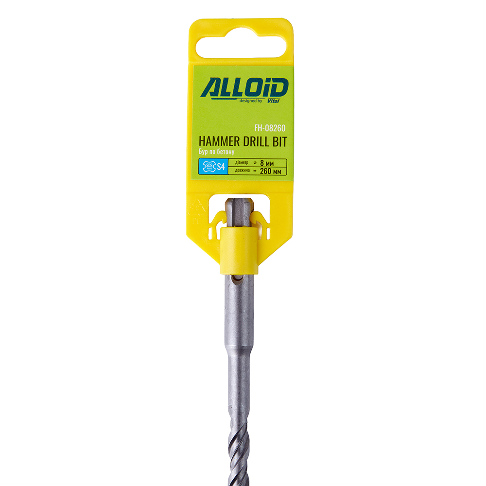 ��� �� ������ SDS-plus S4 8x260�� Alloid
