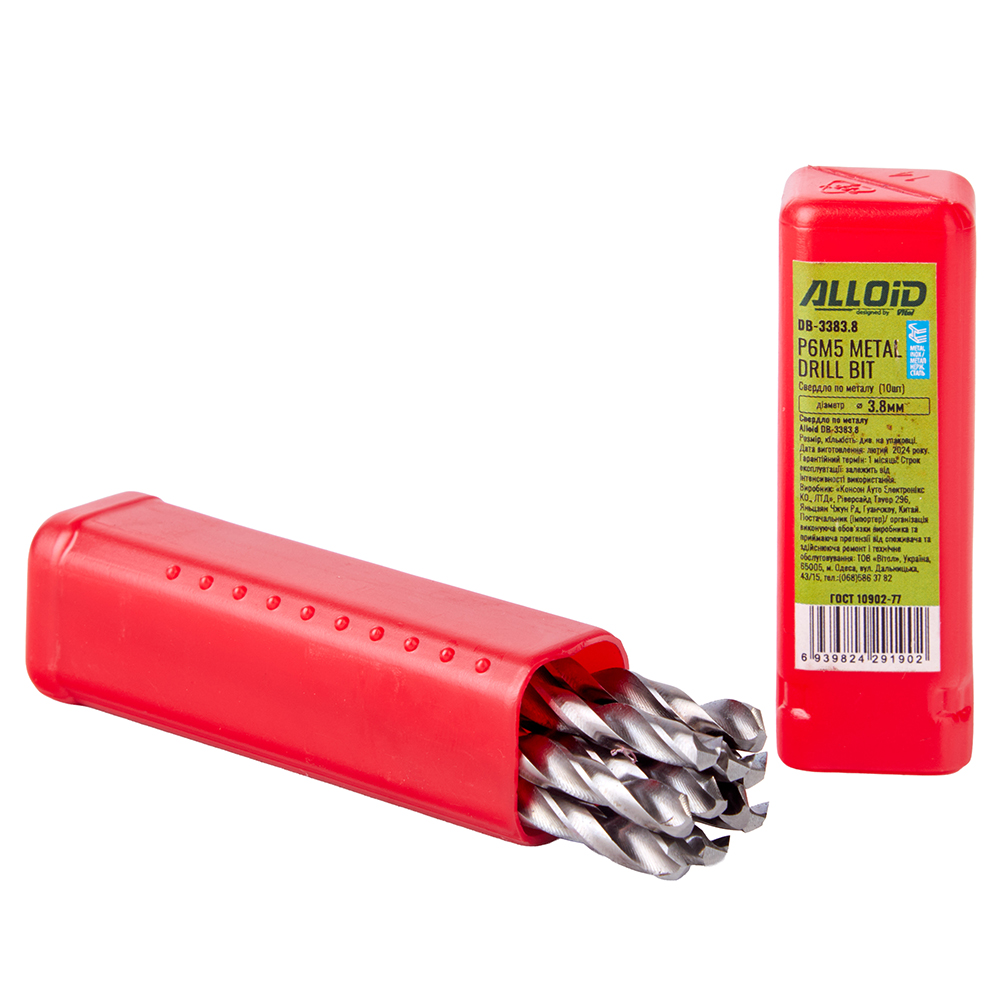 ������� �� ������ 3,8�� DIN338 Alloid