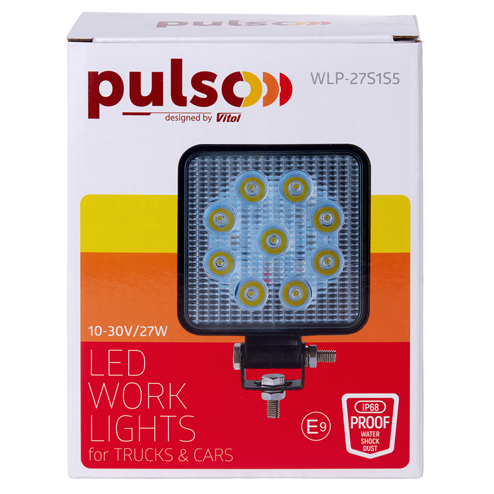 ���� �������� ����� WLP-27S1S5 SPOT 9Led*3W /10-30V/27W/6000K