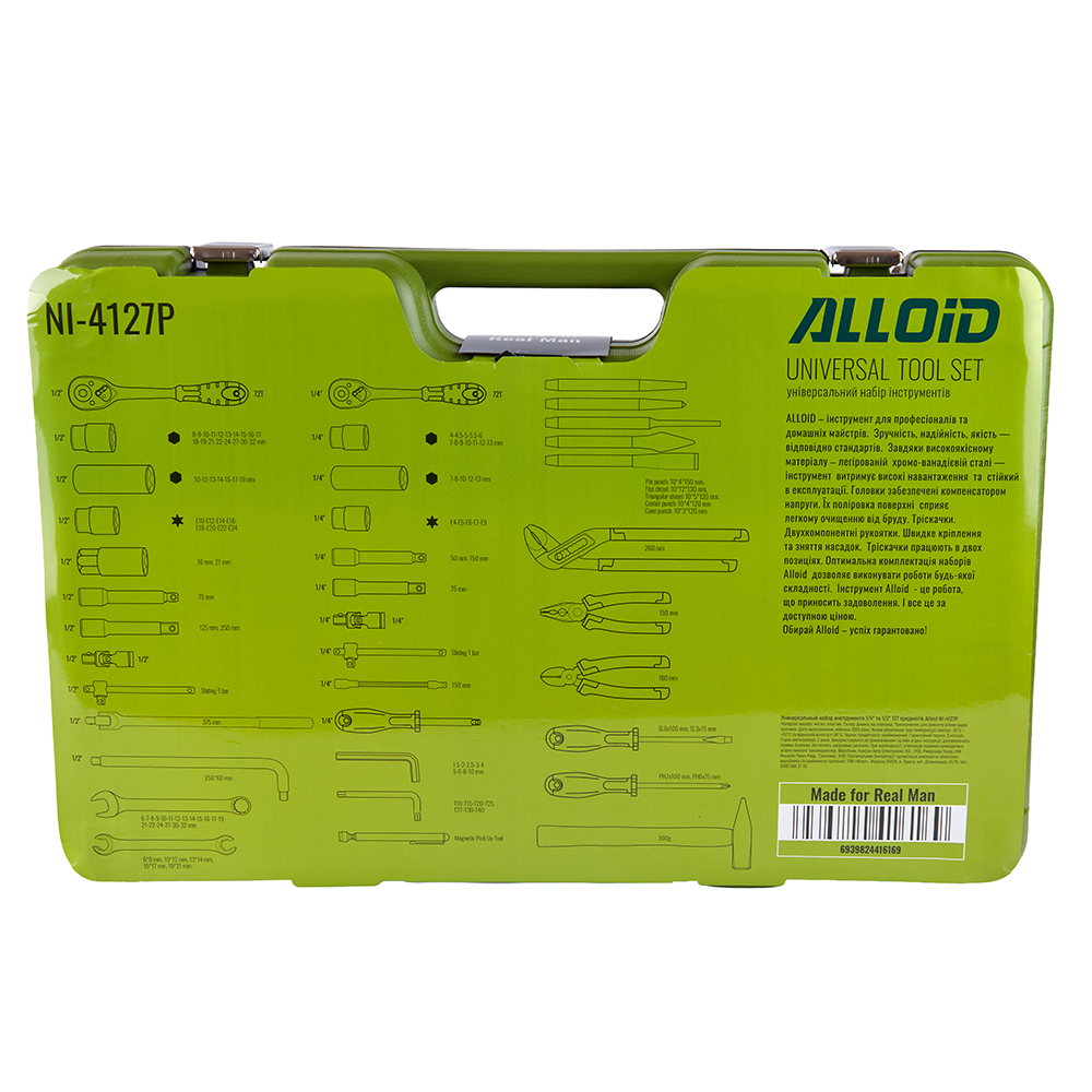 ������������� ���i� ����������� 1/4" & 1/2" , 127 ����� (NI-4127P) Alloid