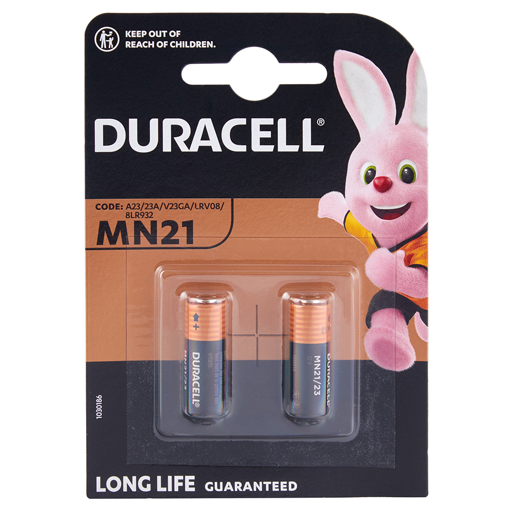 ��������� DURACELL �����  A23/MN21, 12V, 2 ��. � ������
