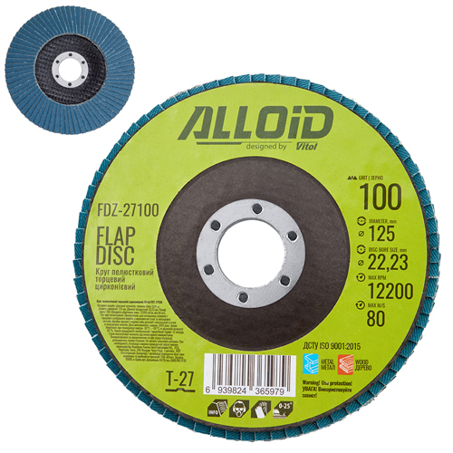 ���� ����������� �������� ����������� 125 ��, ����� 100 Alloid, T27