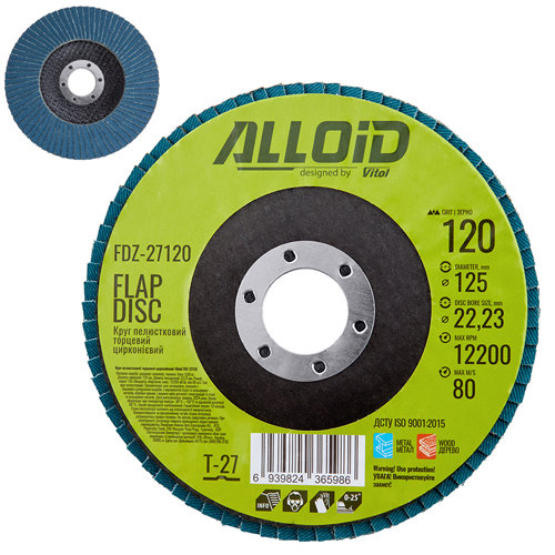 ���� ����������� �������� ����������� 125 ��, ����� 120 Alloid, T27