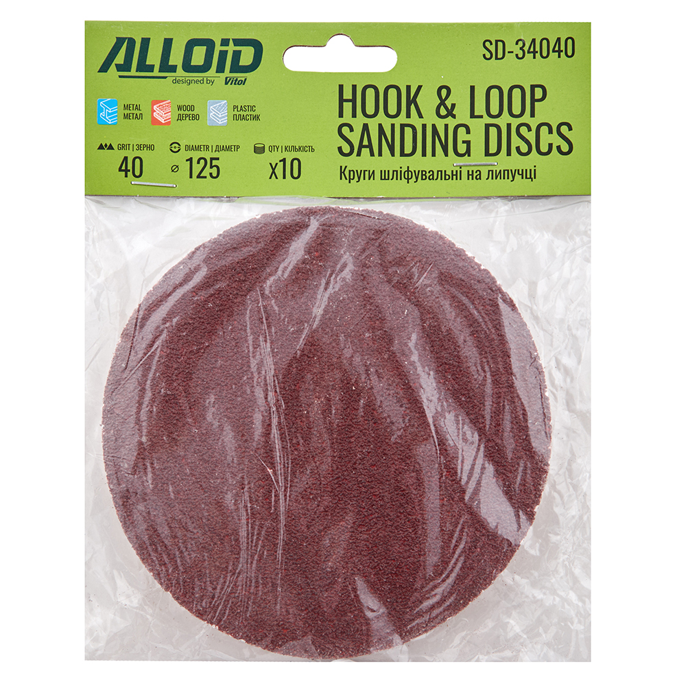 ���� ����������� �� ������� 125 ��, ����� 40, (10 ��.) Alloid