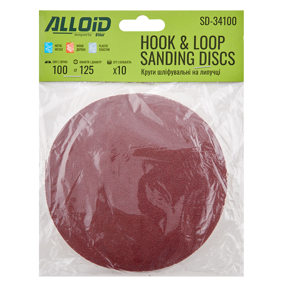 ���� ����������� �� ������� 125 ��, ����� 100,  (10 ��.) Alloid