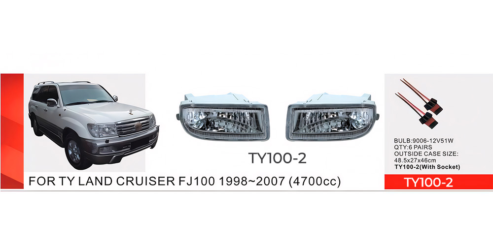 ���� ���. ������ Toyota LC  FJ100 1998-2007/TY-100-2/9006-12V51W