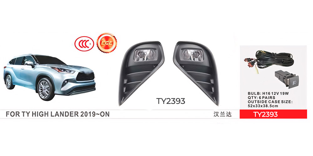 ���� ���. ������ Toyota Highlander 2019-/TY-2393/H16-12V19W/e�.��������
