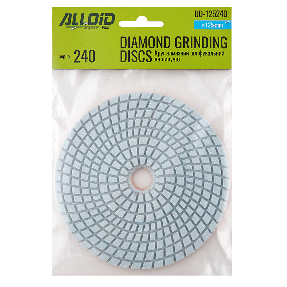 ���� �������� ����������� �� ������� 125 ��, ����� 240, Alloid