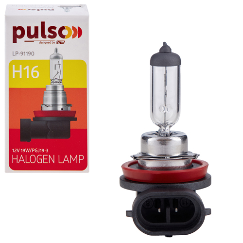 ����� PULSO/��������� H16/PGJ19-3 12v19w clear/c/box