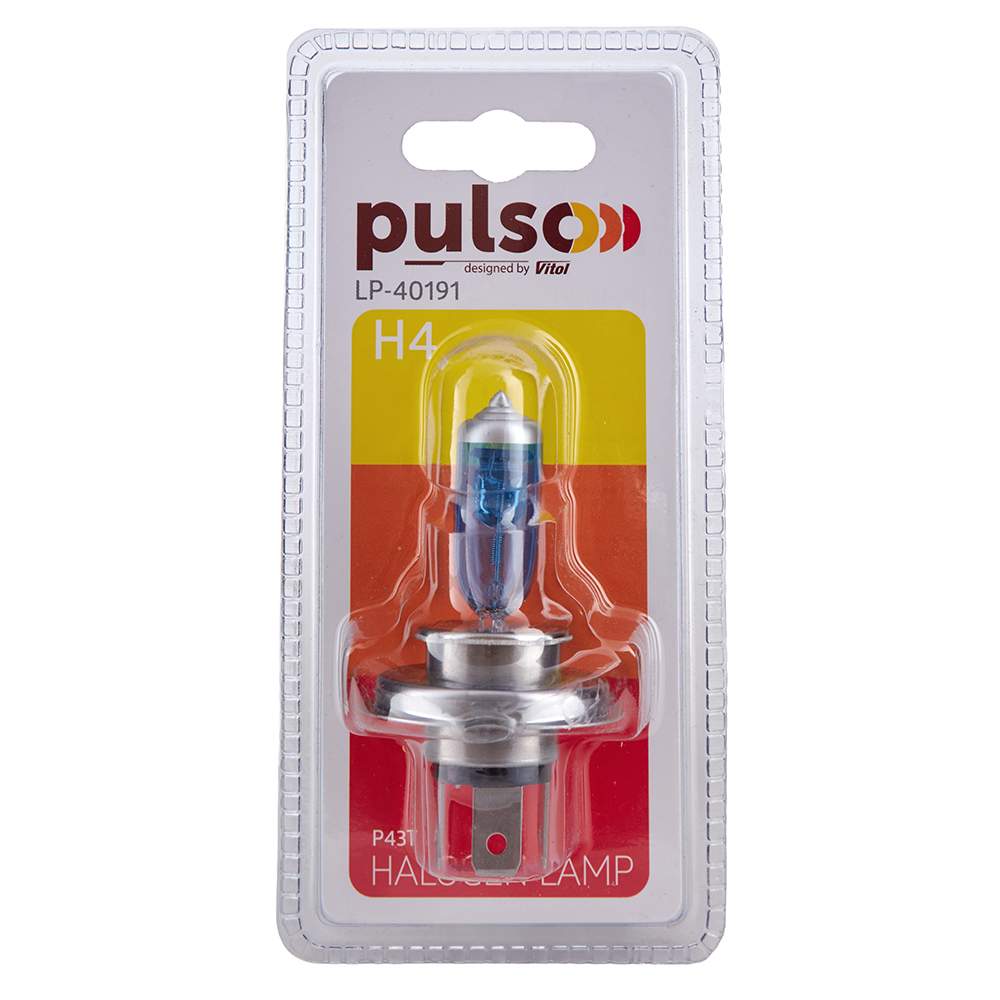 ����� PULSO/��������� H4/P43T 12v100/90w super white/������