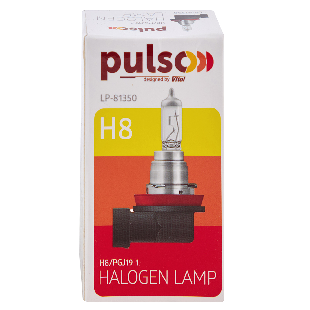 ����� PULSO/��������� H8/PGJ19-1 12v35w clear/c/box