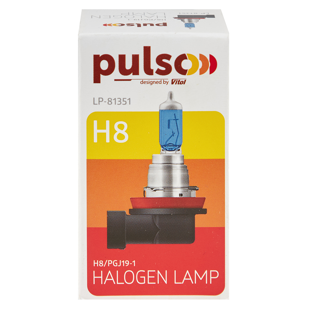 ����� PULSO/��������� H8/PGJ19-1 12v35w super white/c/box