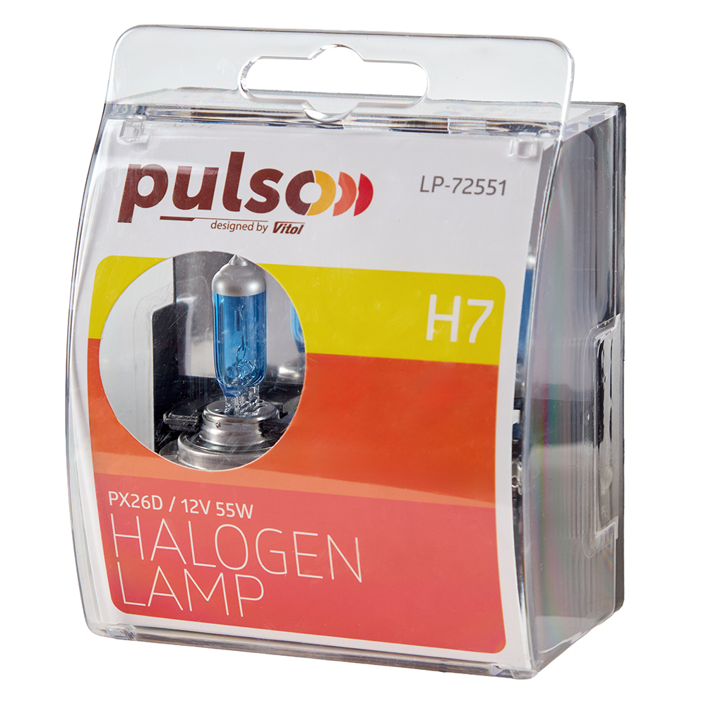 ����� PULSO/��������� H7/PX26D 12v55w super white/plastic box