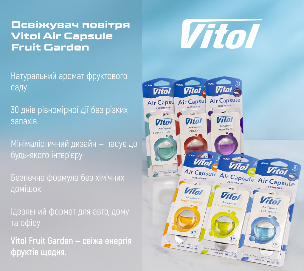�������� ������ Vitol Air Capsule Fruit Garden 3��
