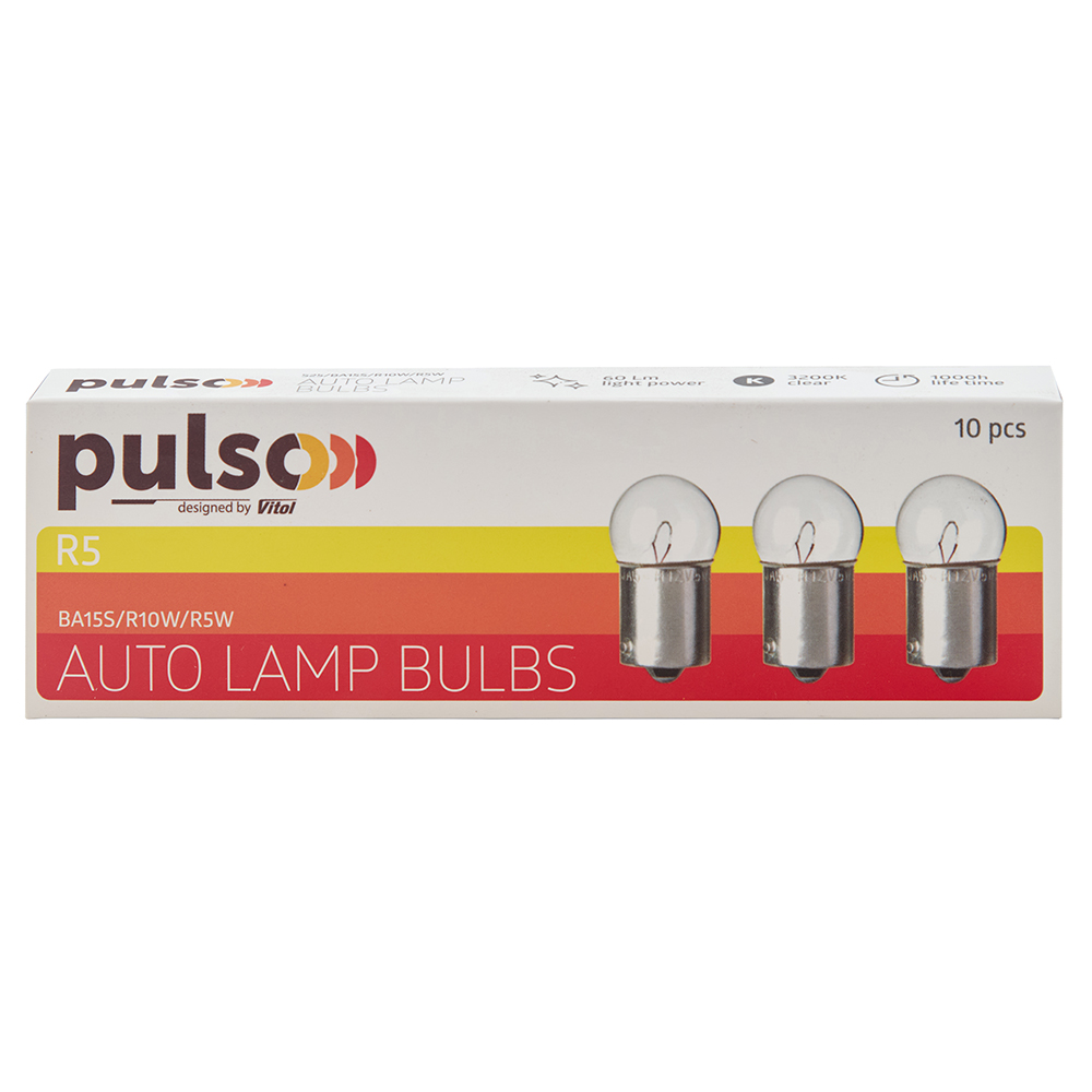 ����� PULSO/��������� S25/BA15s/R10W 24� 10�� clear/1 ����
