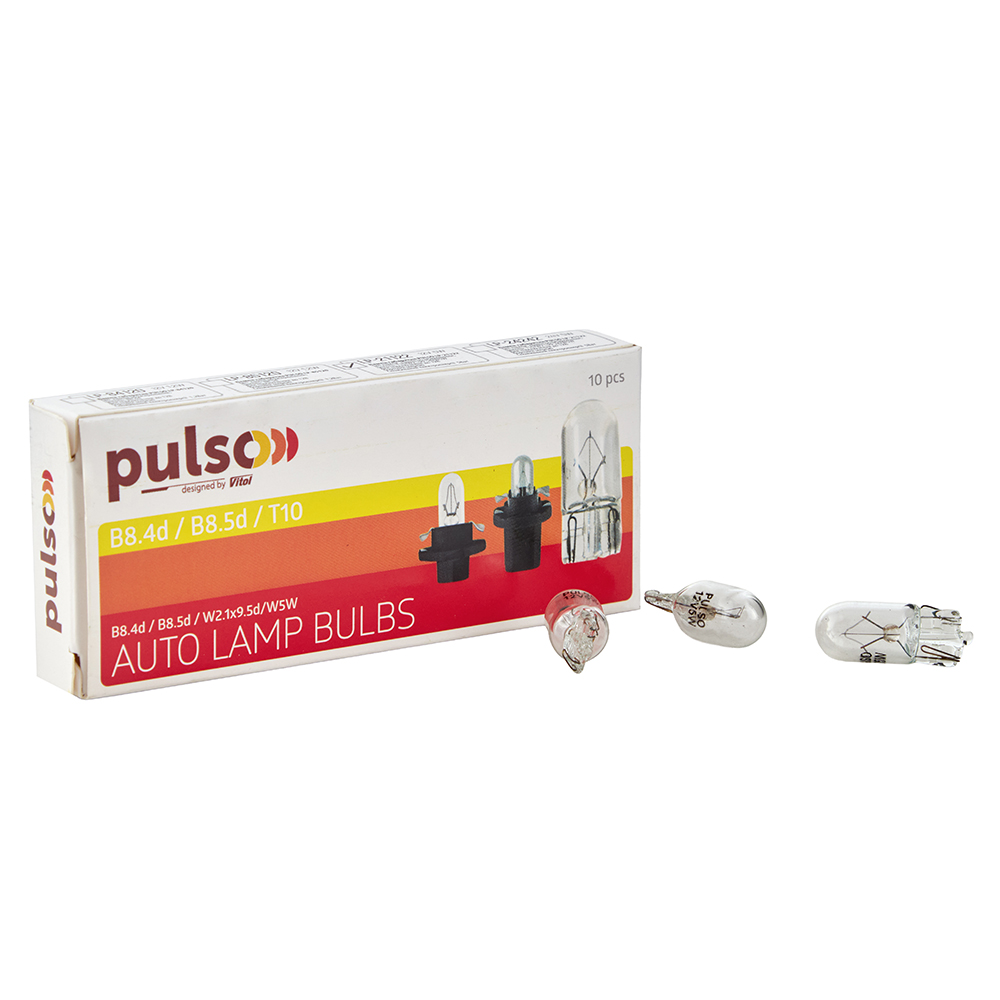 ����� PULSO/��������� T10/W2.1x9.5d/W5W 12�/5�� clear