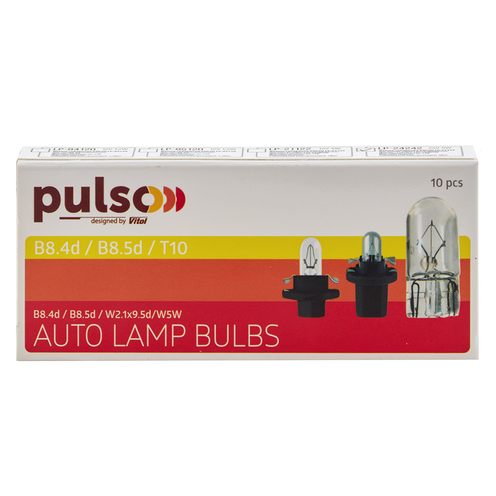 ����� PULSO/��������� T10/W2.1x9.5d/W5W 24�/5�� clear