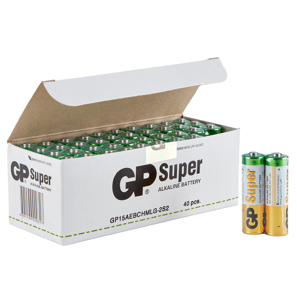 ��������� GP SUPER ����� LR06 �� (2 �� � �����)
