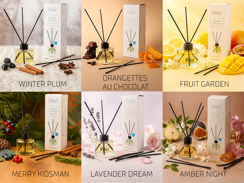 ������������ VITOL Home Sticks Winter Plum 130 ��