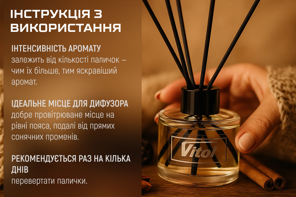 ������������ VITOL Home Sticks Winter Plum 130 ��