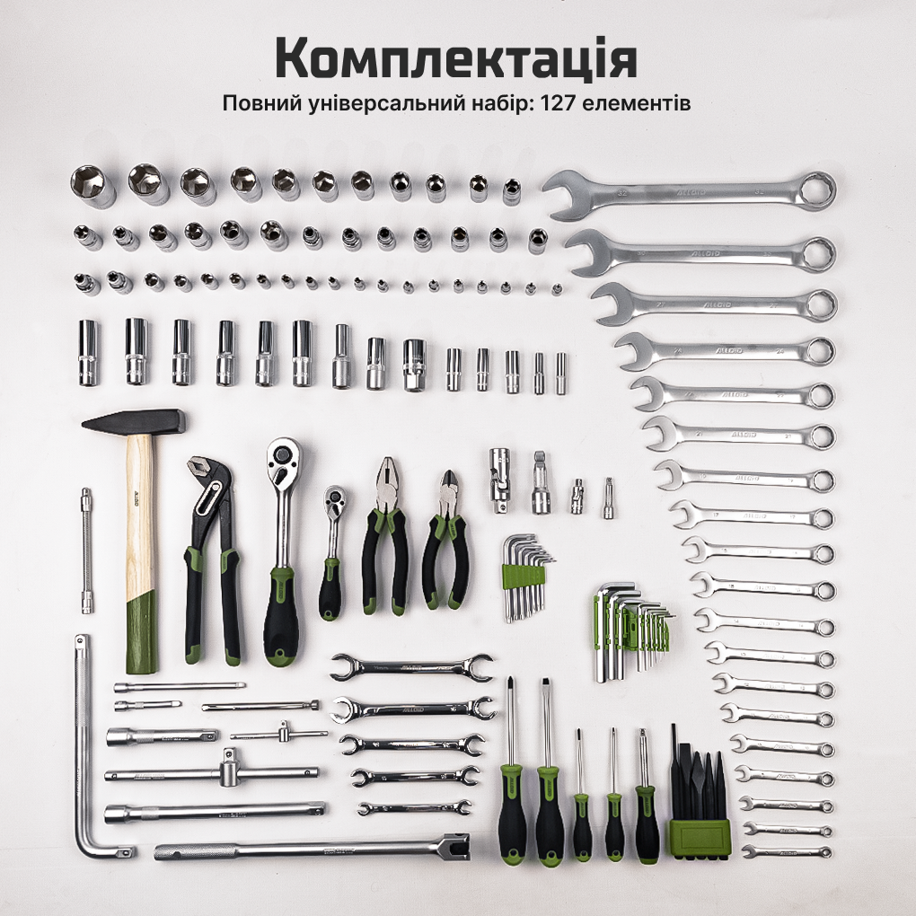 ������������� ���i� ����������� 1/4" & 1/2" , 127 ����� (NI-4127P) Alloid