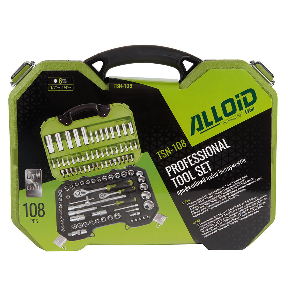 H��� �����������  Alloid 1/2" � 1/4" 6-��.108 ��������� (TSN-108 )