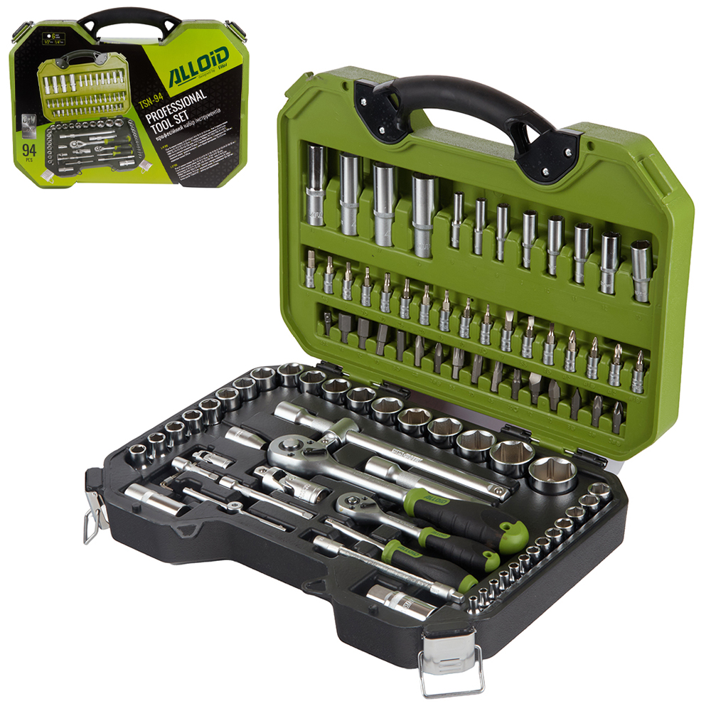 H��� �����������  Alloid 1/2" � 1/4" 6-��. 94 �������� (TSN-94 )